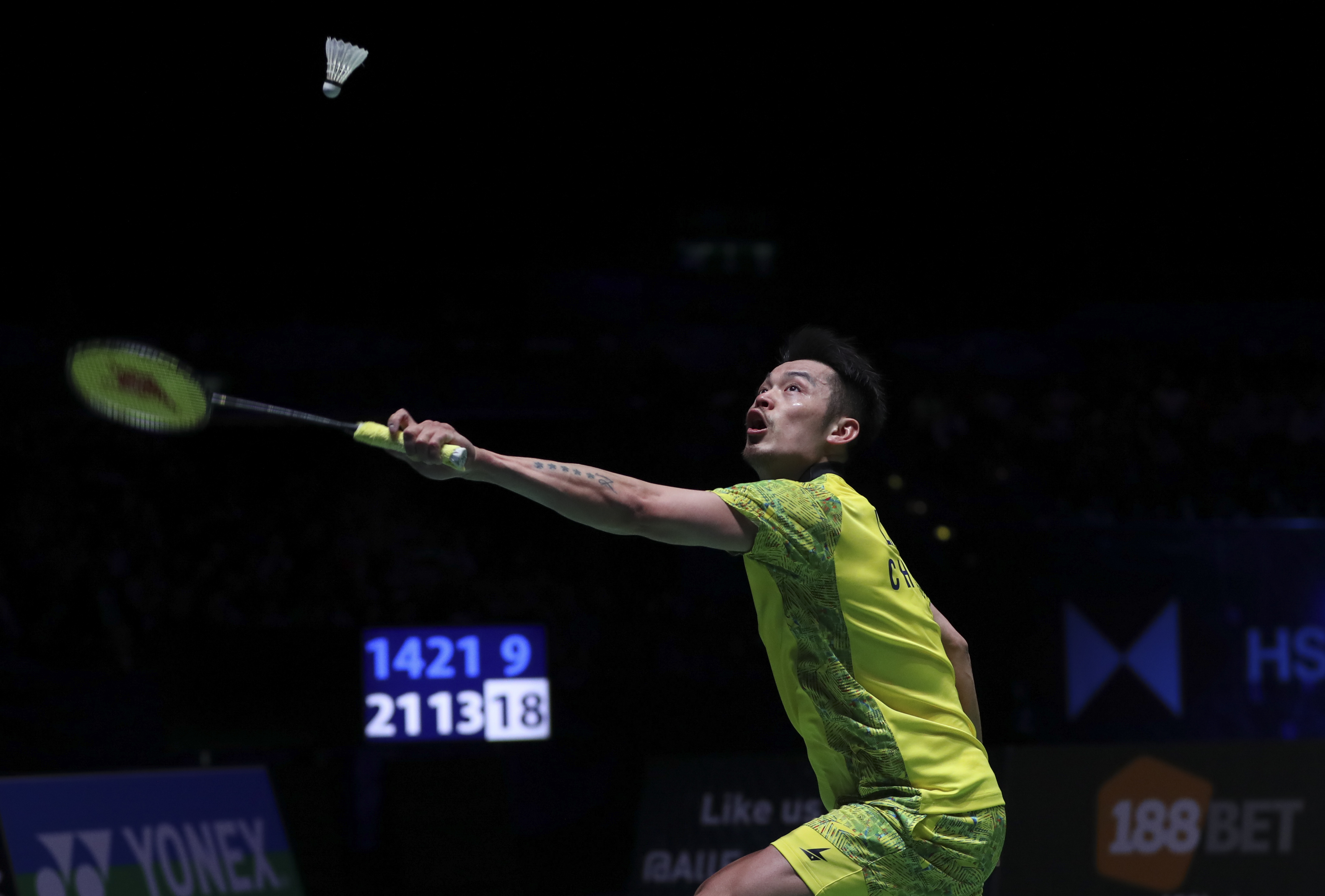 包含中国羽毛球队鏖战丹麦羽毛球队，林丹惊艳世界的词条