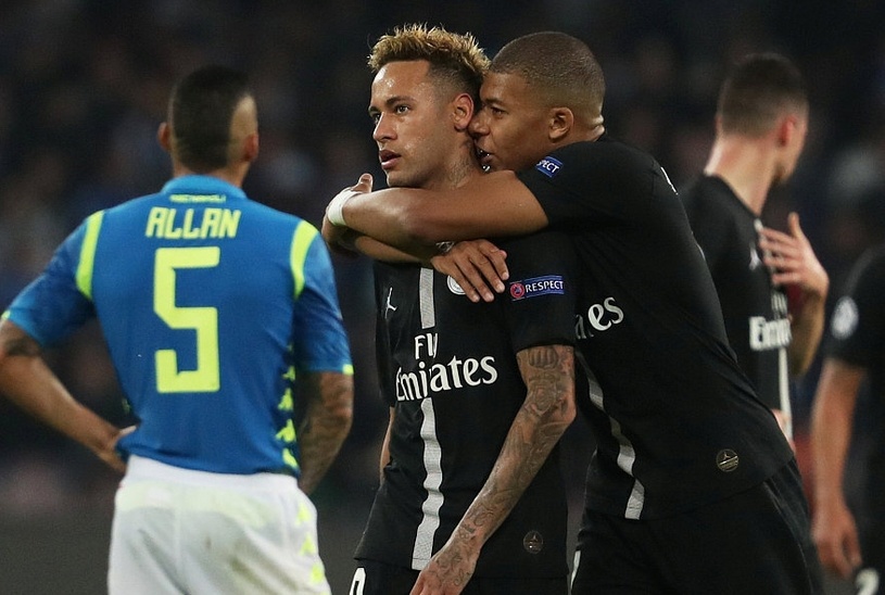 那不勒斯横扫罗马，姆巴佩高光表现