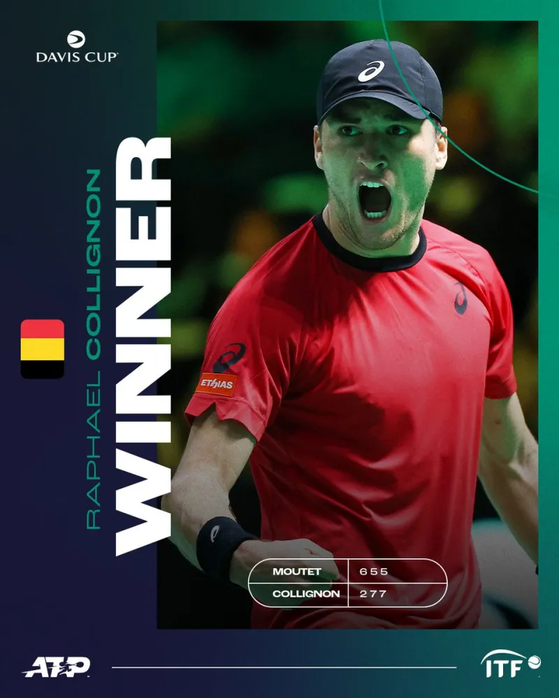 戴维斯杯轻取ATP总决赛，鲁德点燃赛场